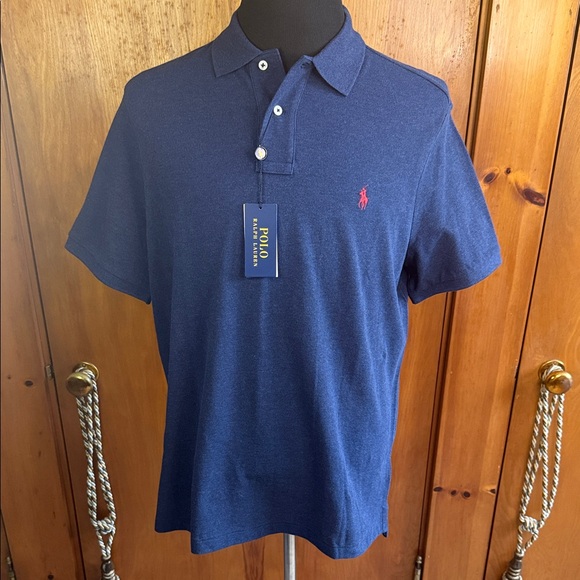 Polo Ralph Lauren Navy Polo NWT Large